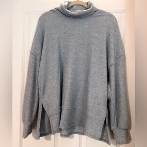 Cherish Light Blue Cowl Neck Sweater